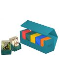 Κουτί αποθήκευσης καρτών Ultimate Guard Arkhive XenoSkin - Monocolor Petrol (400+ τεμ .) - 4t