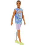 Кукла Barbie Fashionistas - 212, Ken, με μπλουζάκι Los Angeles - 4t