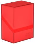 Κουτί για χαρτιά Ultimate Guard Boulder Deck Case - Standard Size - κόκκινο (80 τεμ.) - 1t