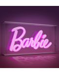 Φωτιστικό Paladone Retro Toys: Barbie - Logo - 5t