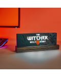 Φωτιστικό  Neamedia Icons Games: The Witcher - Wild Hunt Logo, 22 cm - 8t