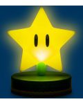 Λάμπα Paladone Games: Super Mario - Super Star - 3t
