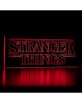 Φωτιστικό Paladone Television: Stranger Things - Logo - 4t
