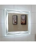 Επιτοίχιος καθρέφτης LED  Inter Ceramic - ICL 1502, 60 x 80 cm - 1t
