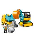 Κατασκευαστής  Lego Duplo Town - Φορτηγό και εκσκαφέας (10931) - 4t