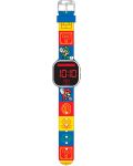Ρολόι  LED Kids Euroswan - Super Mario Icons - 1t