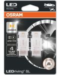LED Λάμπες αυτοκινήτου Osram - LEDriving, SL, Amber, P27/7W , 1.3W, 2 τεμάχια, κίτρινο - 1t