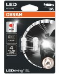 LED Λάμπες αυτοκινήτου Osram - LEDriving, SL, Red, W5W, 1W, 2 τεμάχια, κόκκινο - 1t