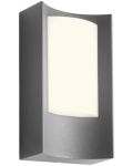 LED Εξωτερική Απλίκα  Smarter - Warp 90483, IP44, 240V, 8W, σκούρο γκρι - 1t