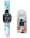 Ρολόι LED Kids Euroswan - Frozen, Elsa and Anna - 1t