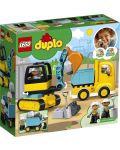 Κατασκευαστής  Lego Duplo Town - Φορτηγό και εκσκαφέας (10931) - 2t
