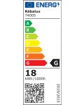 LED Φωτιστικό Rabalux - Luigi 74005, IP 20, 18 W, μαύρο - 6t