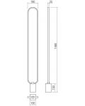 LED ΦωτιστικόSmarter - Ado 01-3061, IP20, 240V, 24W, ρυθμιζόμενο, λευκό - 2t