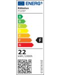 LED  Φωτιστικό  Rabalux - Ezio 71157, IP20, 230V, 22W, 2000lm, μαύρο ματ - 6t