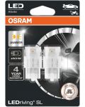 LED Λάμπες αυτοκινήτου Osram - LEDriving, SL, Amber, W21W, 1.3W, 2 τεμάχια, κίτρινο - 1t