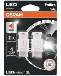 LED Λάμπες αυτοκινήτου Osram - LEDriving, SL, Red, P27/7W, 1.7W, 2 τεμάχια, κόκκινο - 1t