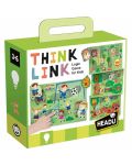 Παιχνίδι λογικής για παιδιά Headu - Tink Link - 1t