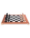 Σκάκι πολυτελείας Manopoulos - Staunton, μαύρο και χάλκινο, 36 x 36 - 1t