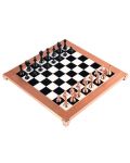 Σκάκι πολυτελείας Manopoulos - Staunton, μαύρο και χάλκινο, 36 x 36 - 3t