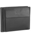 Ανδρικό πορτοφόλι με κλιπ Mano - Medio, μαύρο - 1t