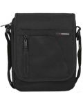 Ανδρική τσάντα Gabol Crony Eco - Μαύρη, 19 cm - 1t