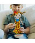 Μαγνητική ξύλινη κούκλα με ρούχα Micki Pippi - Πίπη η Φακιδομύτη - 3t