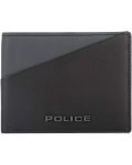 Ανδρικό πορτοφόλι Police - Boss, μπλε και μαύρο - 3t