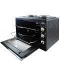 Μικρή κουζίνα  Elekom - EK 7005 OV, 1500W, 60 L, μαύρη  - 2t