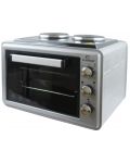 Μικρή κουζίνα Elekom - EK 1005 OV, 1500W, 36 L, γκρί - 2t