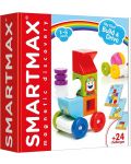 Μαγνητικός κατασκευαστής Smart Games Smartmax -Συναρμολογήστε και οδηγήστε, 8 μέρη  - 1t