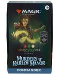 	Magic the Gathering: Murders at Karlov Manor Commander Deck - Deadly Disguise - 1t