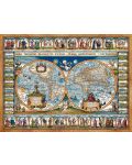 Παζλ Castorland 2000 κομμάτια - Παγκόσμιος χάρτης από το έτος 1639 - 2t