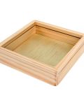 Μαγικό ξύλινο αποτυπωτικό κουτί,Baby Art - Pure box, οργανικός πηλός - 3t