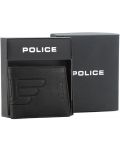 Ανδρικό πορτοφόλι Police - Exhaust Slim, μαύρο - 5t