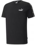 Ανδρικό μπλουζάκι Puma - Essentials+ Tape , μαύρο - 1t