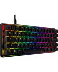 Μηχανικό πληκτρολόγιο HyperX - Alloy Origins 60, RGB, μαύρο - 2t