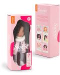 Απαλή κούκλα Orange Toys Sweet Sisters - Tina με ροζ μπουφάν, 32 cm - 2t