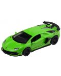 Μεταλλικό αυτοκίνητο Metal Speed Zone - Lamborhini Aventador Svj, 1:43,ποικιλία - 2t