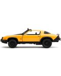 Μεταλλικό αυτοκίνητο Jada Toys - Transformers, 1977 Chevrolet Camaro T7 Bumblebee, 1:32 - 3t
