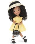 Απαλή κούκλα Orange Toys Sweet Sisters - Η Τίνα με κίτρινο φόρεμα, 32 εκ - 1t