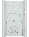 Μαλακή αλλαξιέρα KikkaBoo - Bear with me, Mint, 80 x 50 cm - 1t
