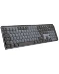 Μηχανικό πληκτρολόγιο Logitech - MX Mechanical, ασύρματο, γκρι - 2t