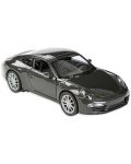 Μεταλλικό αυτοκίνητο Toi Toys Welly - Porsche Carrera, σκούρο γκρι - 1t
