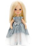 Απαλή κούκλα Orange Toys Sweet Sisters - Η Mia με γαλάζιο φόρεμα, 32 εκ - 3t