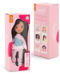 Απαλή κούκλα Orange Toys Sweet Sisters - Τίνα με ροζ αθλητική φόρμα, 32 εκ - 2t