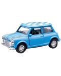 Μεταλλικό αυτοκίνητο Newray - Mini Cooper 1959, ανοιχτό μπλε, 1:32 - 1t