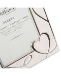 Μεταλλική κορνίζα φωτογραφιών Goldbuch - Hearts, 10 x 15 cm - 4t