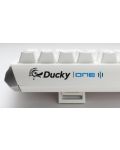 Μηχανικό πληκτρολόγιο Ducky - One 3 Pure White, Blue, RGB,λευκό - 4t