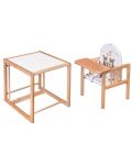 Μαλακό μαξιλαράκι για ξύλινη καρέκλα φαγητού New Baby - Αρκούδα - 3t