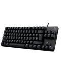 Μηχανικό πληκτρολόγιο Logitech - G413 TKL SE, tactile, LED, μαύρο - 1t